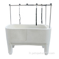 Baignoire de baignoire pour animaux de compagnie en plastique odm baignoire